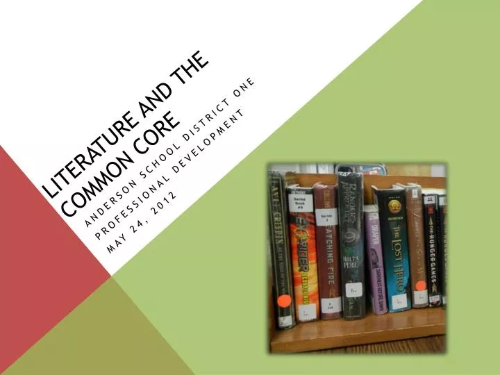 literature and the common core