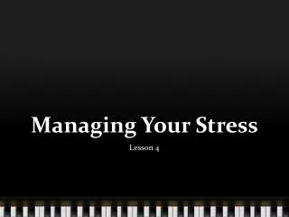 managing your stress