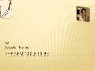The Seminole tribe