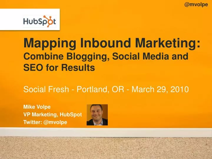 mapping inbound marketing combine blogging social media and seo for results