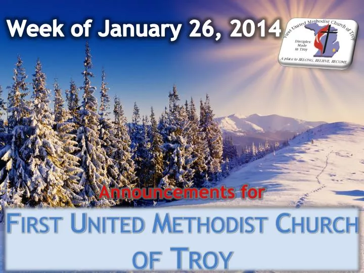 first united methodist church of troy