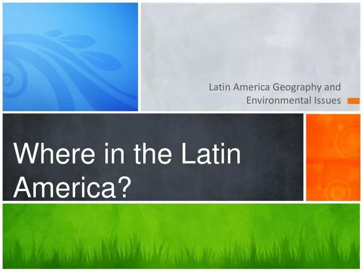 where in the latin america
