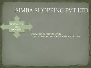 SIMBA SHOPPING PVT LTD.
