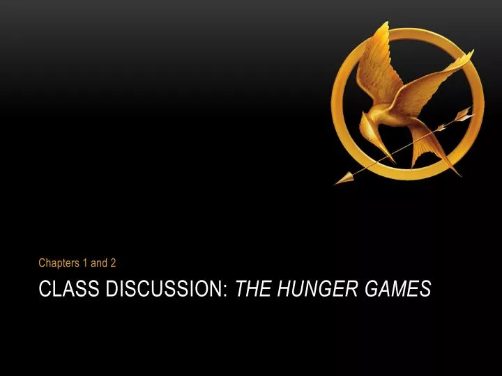 class discussion the hunger games