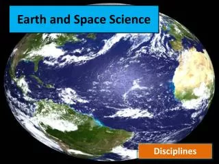 earth and space science