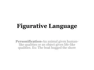 figurative language