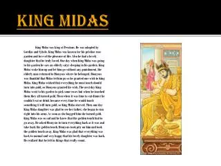 KING MIDAS