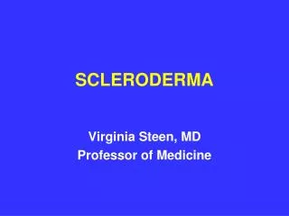 SCLERODERMA