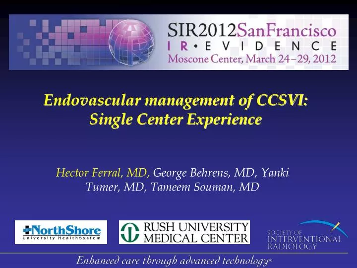 endovascular management of ccsvi single center experience