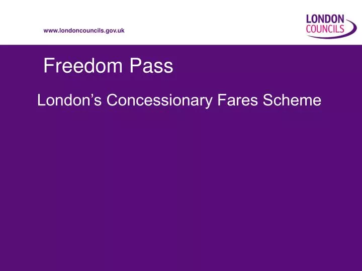 freedom pass