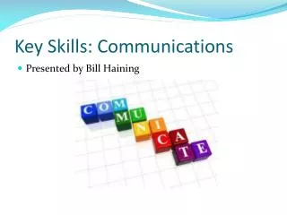 key skills communications