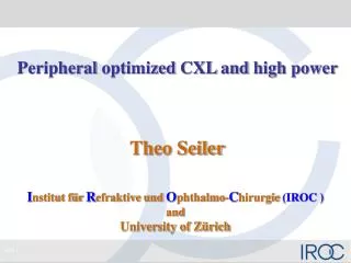 Peripheral optimized CXL and high power