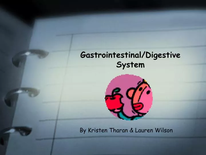 gastrointestinal digestive system
