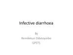 Infective diarrhoea - slide 1