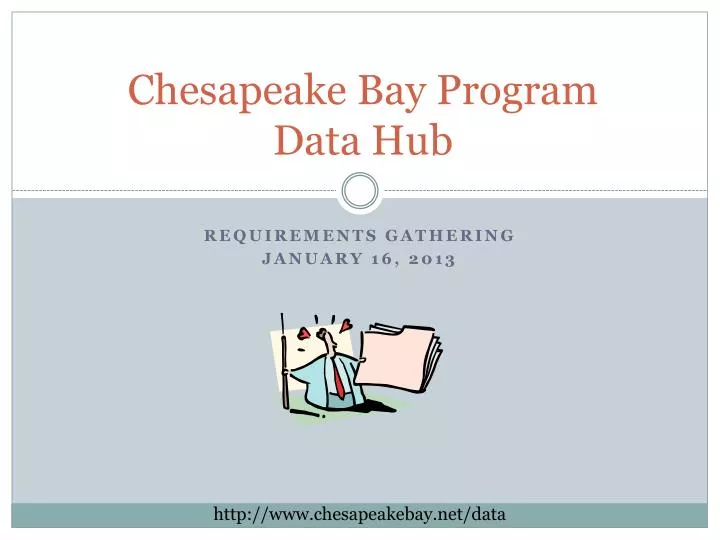 chesapeake bay program data hub