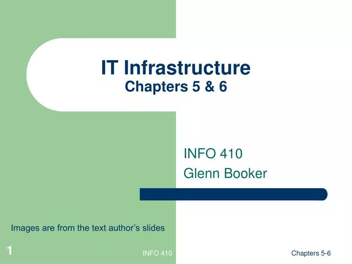 it infrastructure chapters 5 6