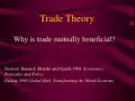 Trade Theory - slide 1