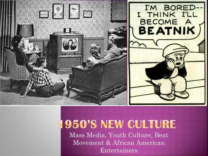 1950 s new culture