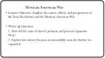 Mexican American War - slide 1