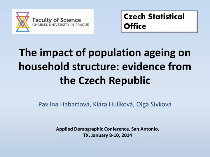 the impact of population ageing on household structure evidence from the czech republic