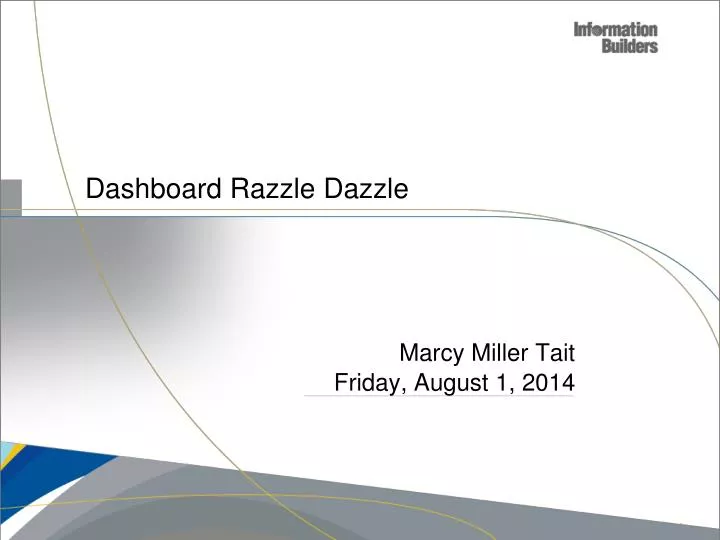 dashboard razzle dazzle