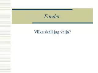 fonder