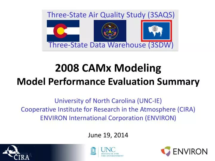 three state air quality study 3saqs three state data warehouse 3sdw