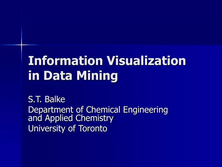 information visualization in data mining