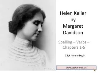 Helen Keller by Margaret Davidson