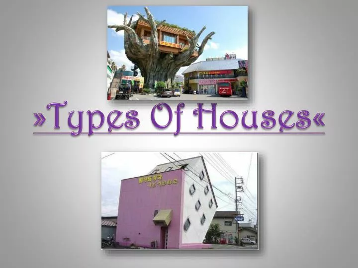 types of houses