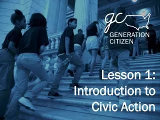 Lesson 1: Introduction to Civic Action