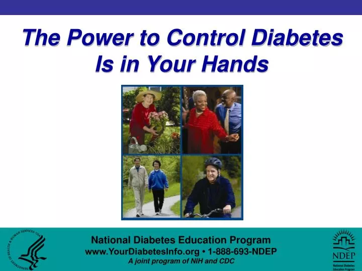 the power to control diabetes is in your hands