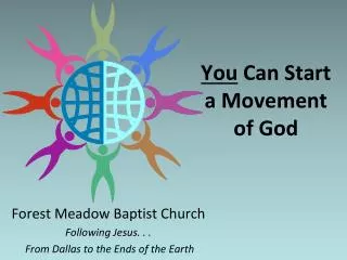 You Can Start a Movement of God