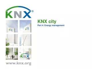 KNX city Part 4: Energy management