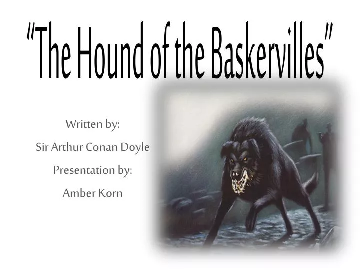 the hound of the baskervilles