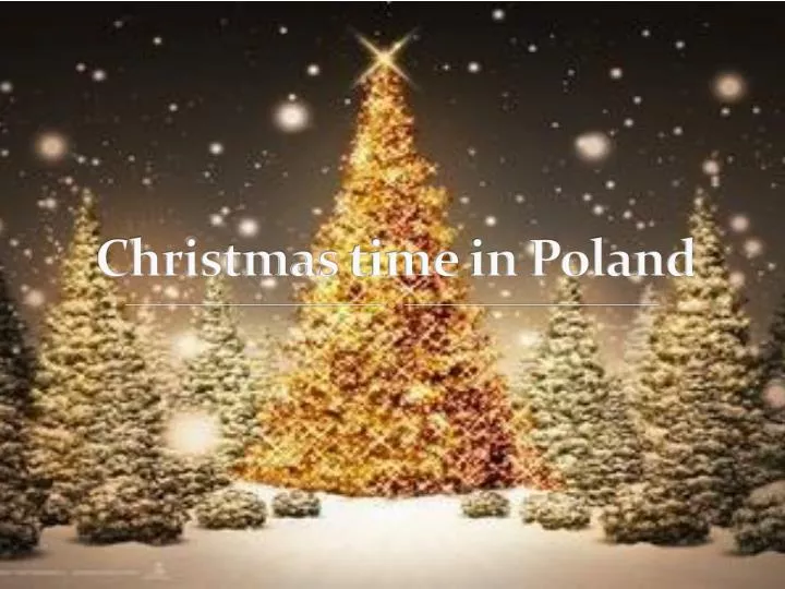 christmas time in poland