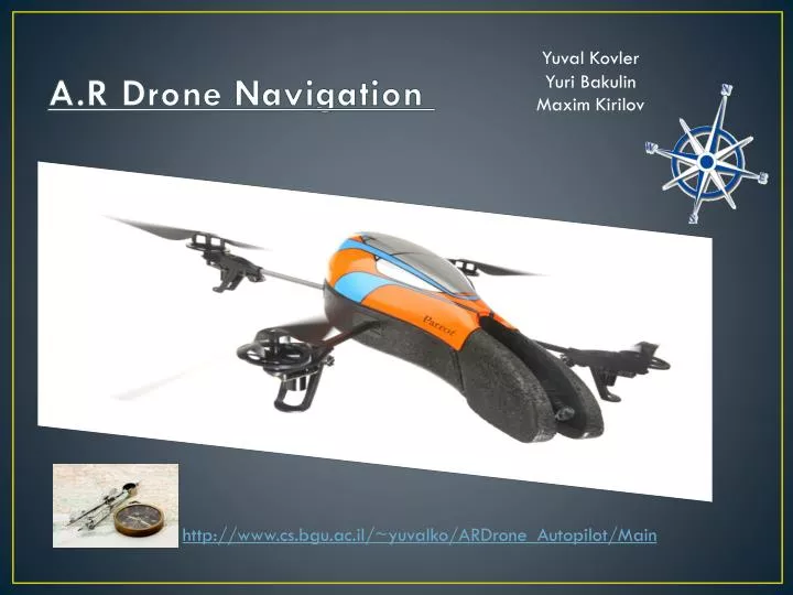 a r drone navigation