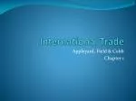 International Trade