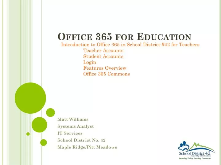office 365 for education