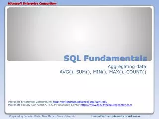 SQL Fundamentals