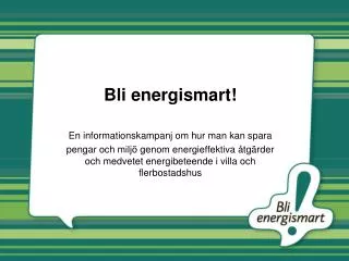 bli energismart