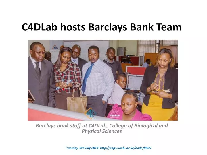 c4dlab hosts barclays bank team