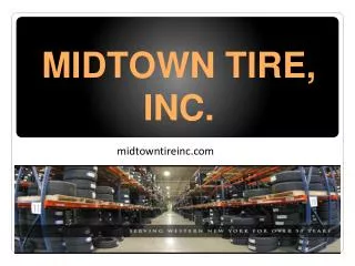 Wholesale Distributor of Tires in Rochester, NY