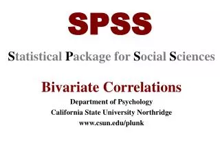 SPSS