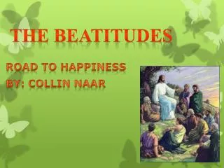 The BEATITUDES