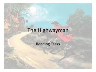 The Highwayman