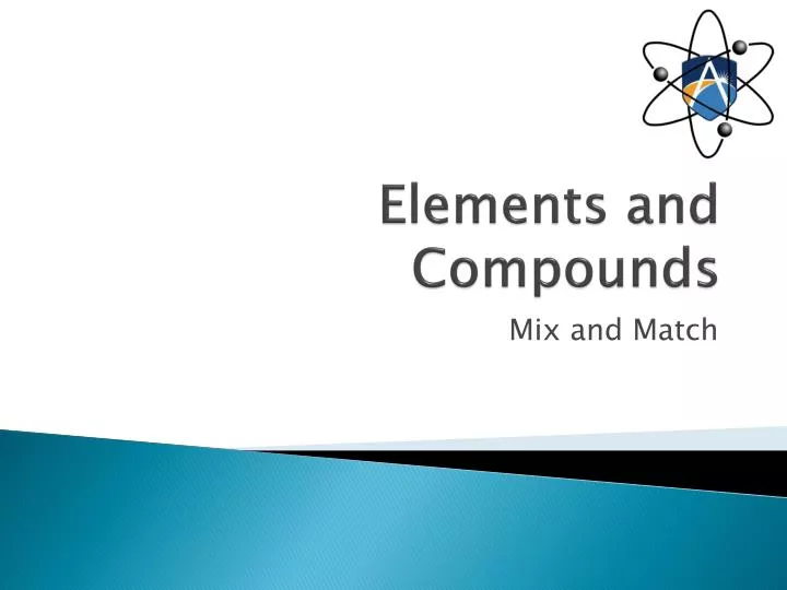 elements and compounds