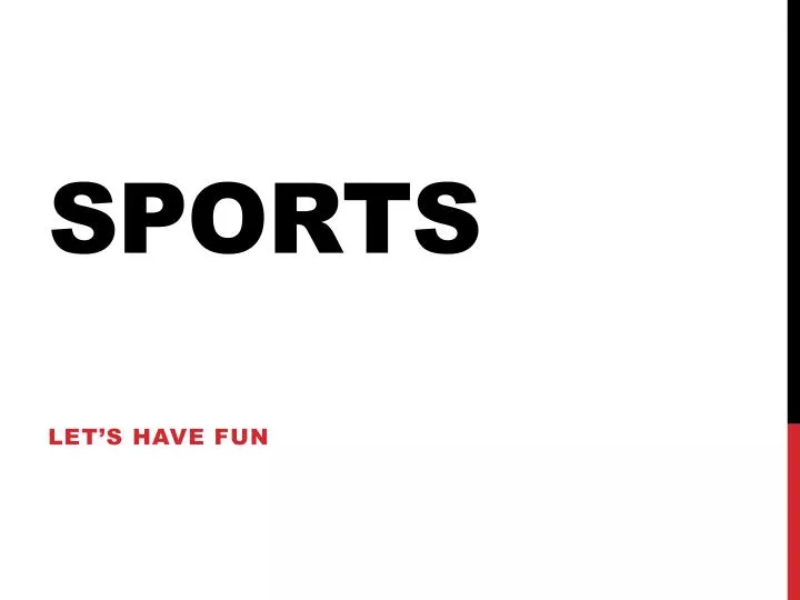 sports