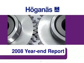 2008 Year-end Report