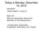 Exploring Cloud Formation and the Water Cycle - slide 1